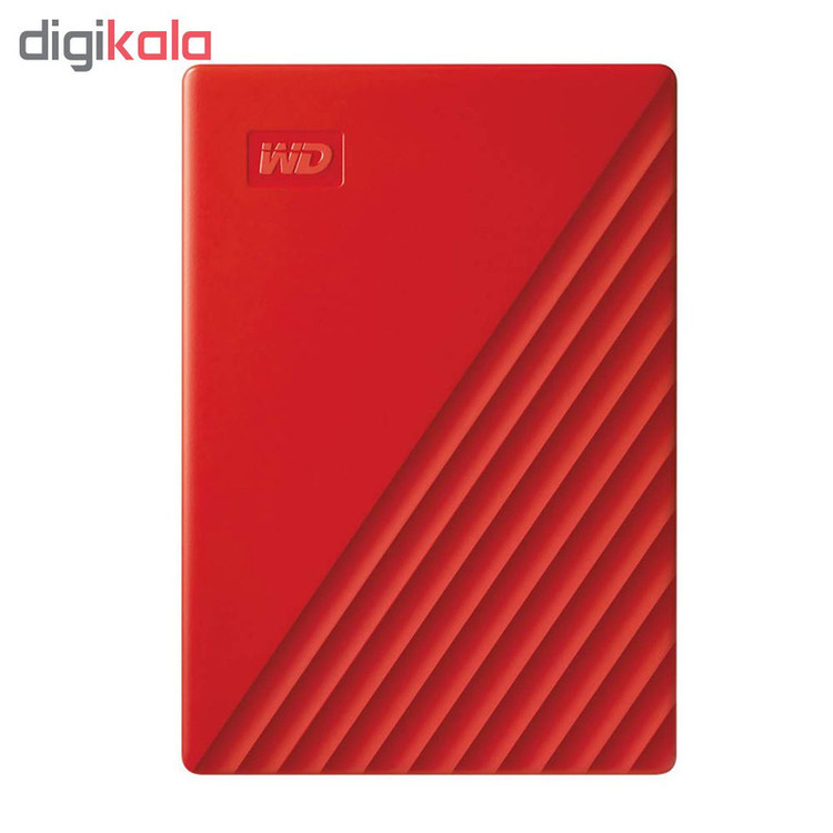 محصول نمونه تستی هارد اکسترنال وسترن دیجیتال مدل My Passport ظرفیت 2 ترابایت با استاندارد ارتباطی USB 3.1 Gen1