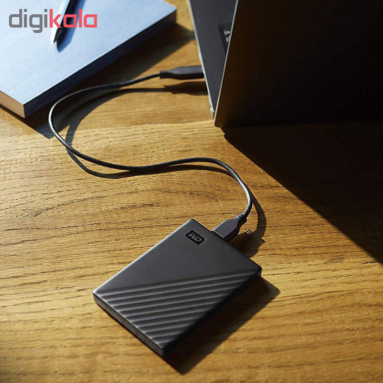 محصول نمونه تستی هارد اکسترنال وسترن دیجیتال مدل My Passport ظرفیت 2 ترابایت با استاندارد ارتباطی USB 3.1 Gen1