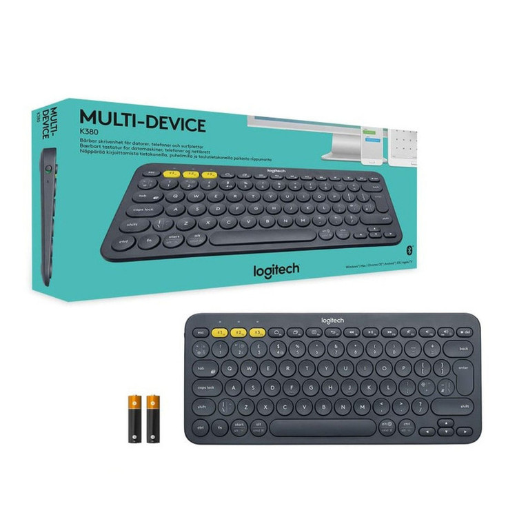 محصول نمونه تستی کیبورد بی سیم لاجیتک مدل K380